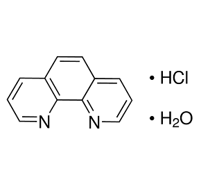 1,10-菲啰啉，盐酸盐，一水 | CAS: 18851-33-7| Structure Formula