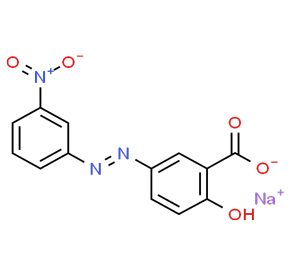 Alizarin Yellow R sodium salt | CAS: 1718-34-9| Structure Formula