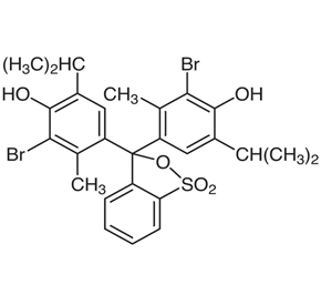 溴百里香酚蓝 | CAS: 76-59-5| Structure Formula