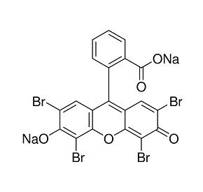 Eosin Y disodium salt | CAS: 17372-87-1| Structure Formula