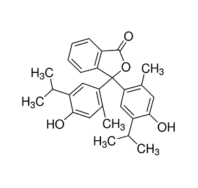 百里香酚酞 | CAS: 125-20-2| Structure Formula